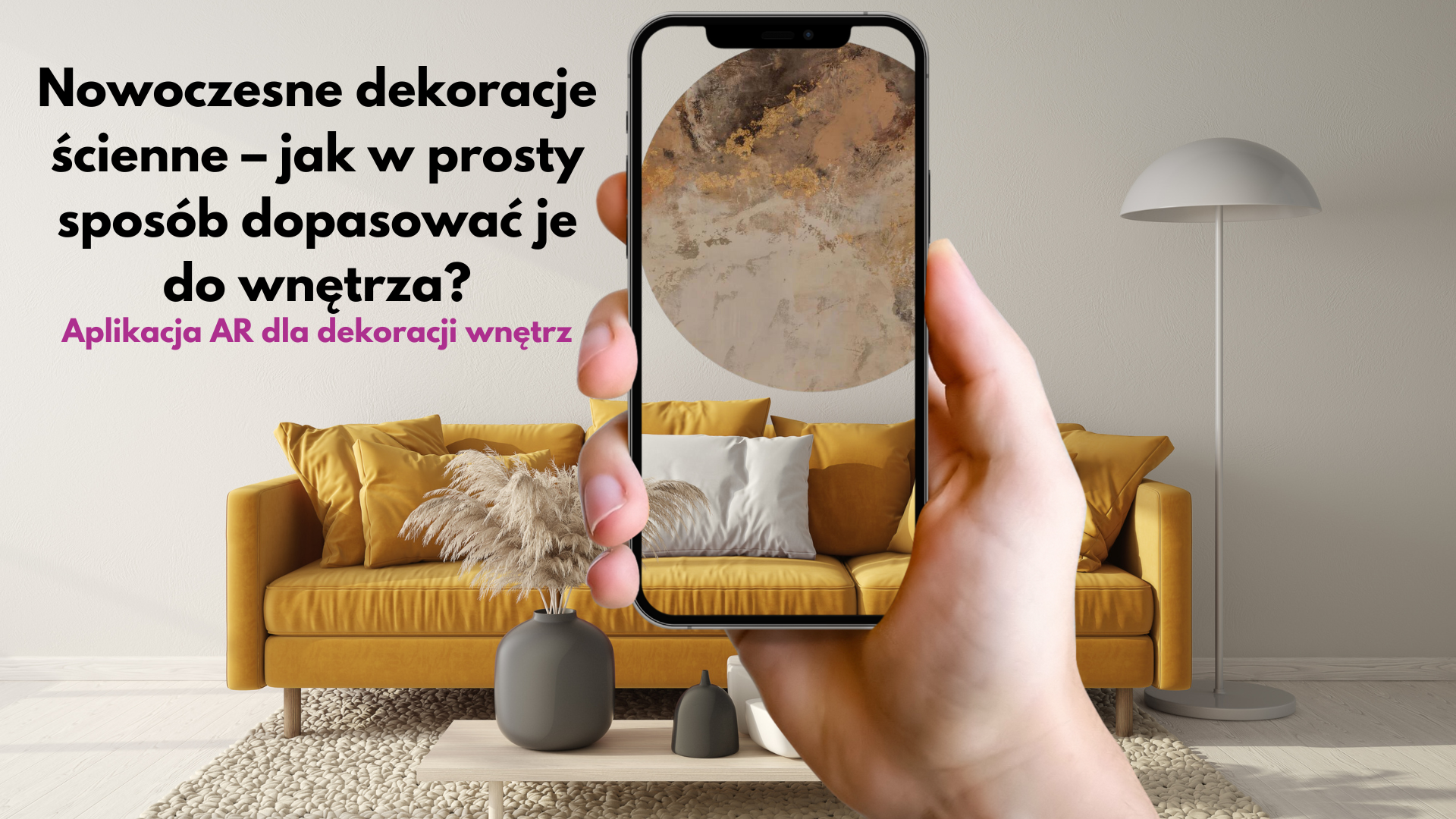 Konfigurator 3d dekoracje ścienne - aplikacja AR